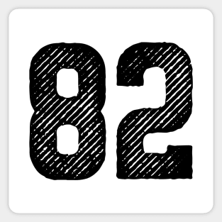 Eighty Two 82 Sticker